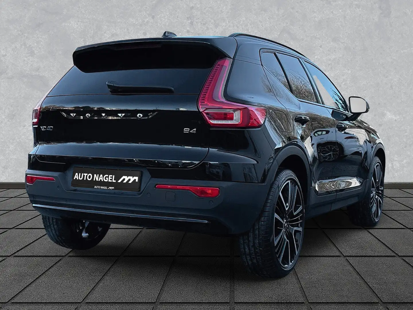 Volvo XC40 XC 40 B4 2WD Ultra Dark 21"ACC"T-Wink"Rück.Kam." Zwart - 2
