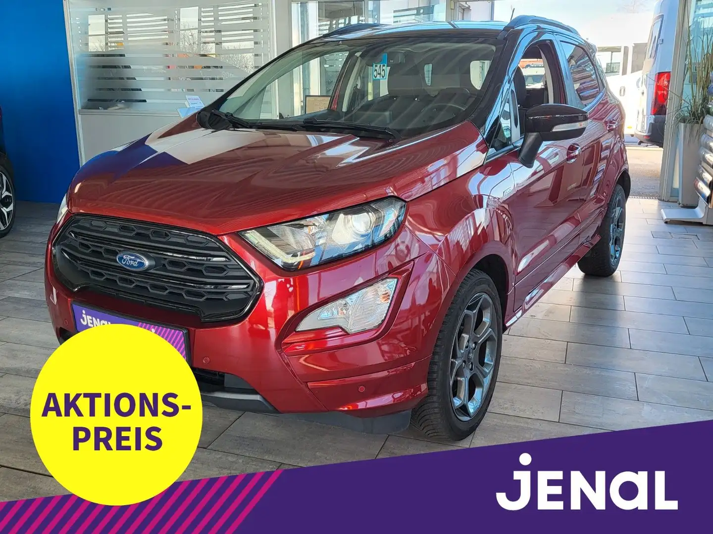 Ford EcoSport ST-Line AUTOM./WINTER-P./NAVI/BI-XENON Rot - 1