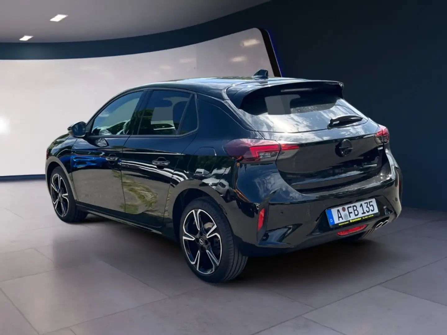 Opel Corsa F GS 48V Hybrid 1.2 Direct Injection Turbo, 100 kW Schwarz - 2