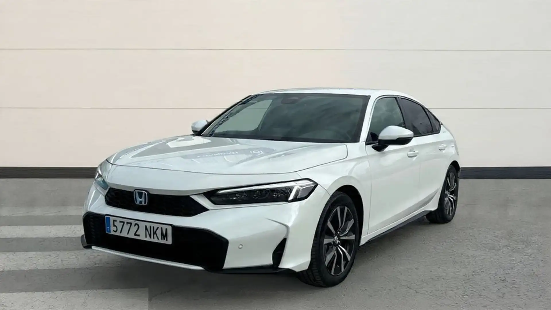 Honda Civic 2.0 HEV ELEGANCE CVT 184 5P Blanco - 2