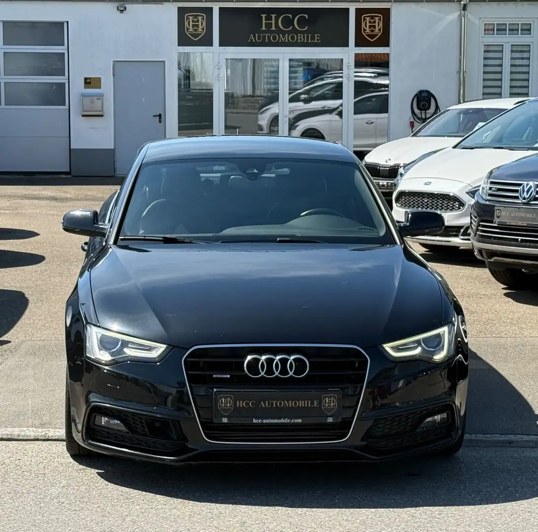 Audi A5 Sportback 3.0 TDI quattro 3 x S LINE-ACC-NAVI Schwarz - 1