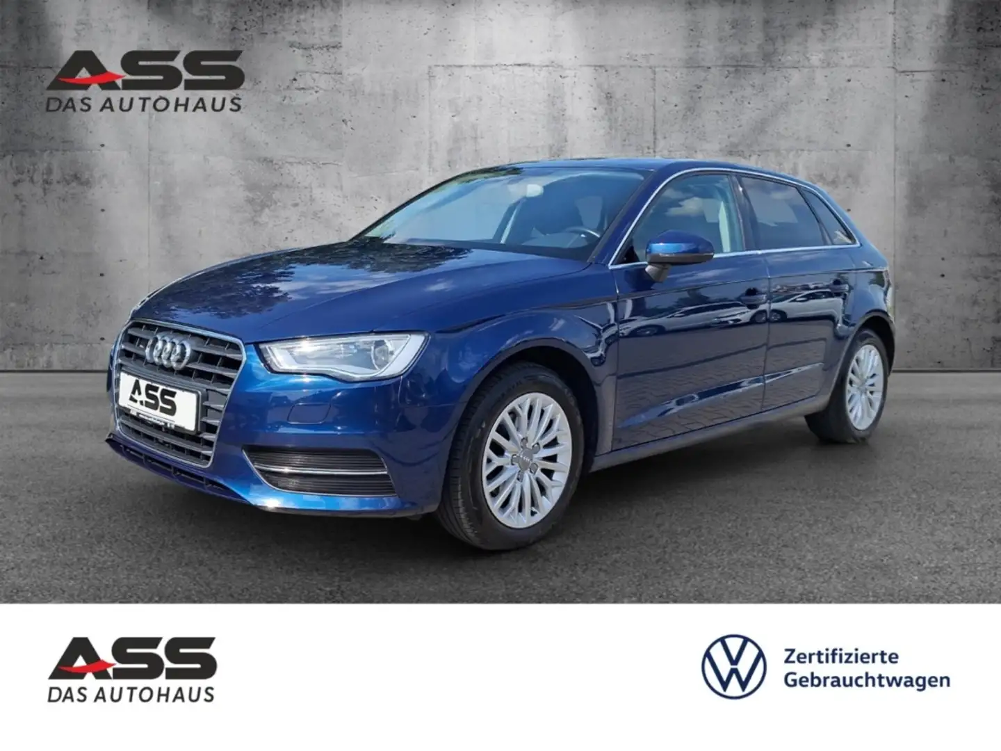 Audi A3 Ambiente 1.4 TFSI Sportback ambiente AD StandHZG B Blau - 1