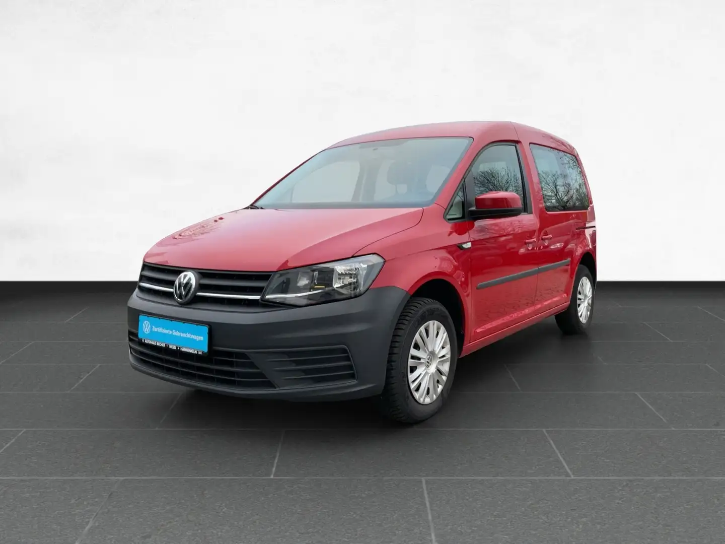 Volkswagen Caddy Trendline 2.0 TDI 5-Gang /Navi Червоний - 2