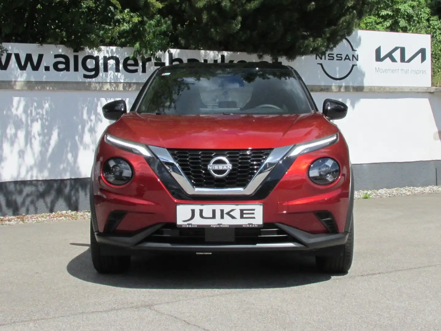 Nissan Juke 1,0 DIG-T N-Connecta DCT Summersale!! Rot - 2