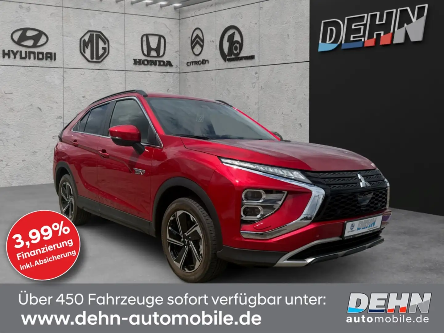 Mitsubishi Eclipse Cross 2.4 Plug-In Hybrid 4WD Intro Edition ACC Red - 1