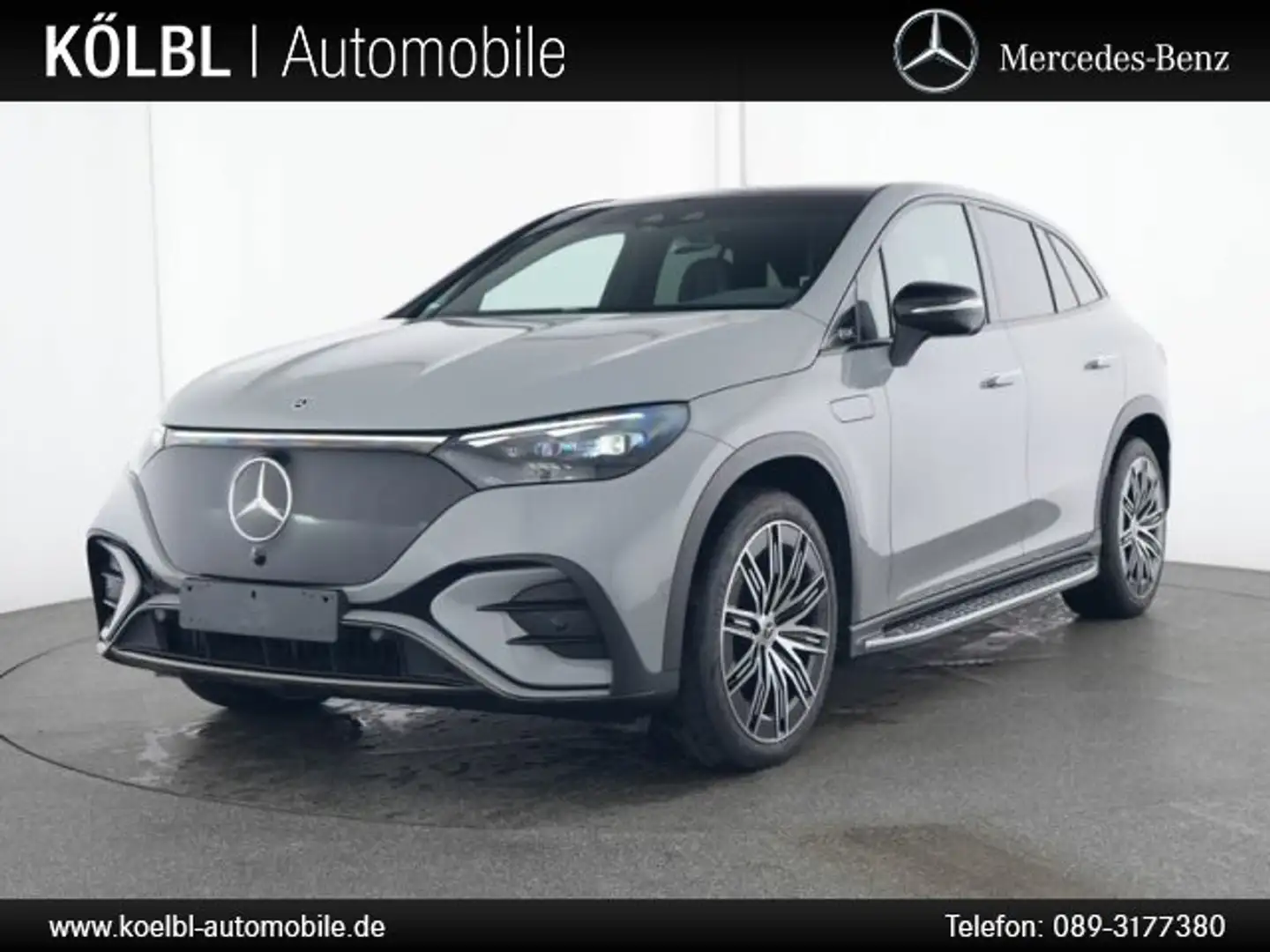 Mercedes-Benz EQE SUV EQE 500 4M AMG HYPER PANO DIGI BUR HAL HEAD FAHR PAK Gris - 1