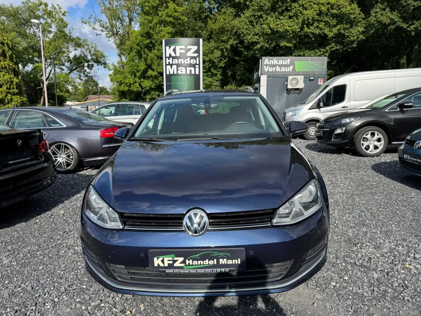 Volkswagen Golf VII Variant Allstar BMT*NAVI*PDC*SItz*Temp Blau - 2