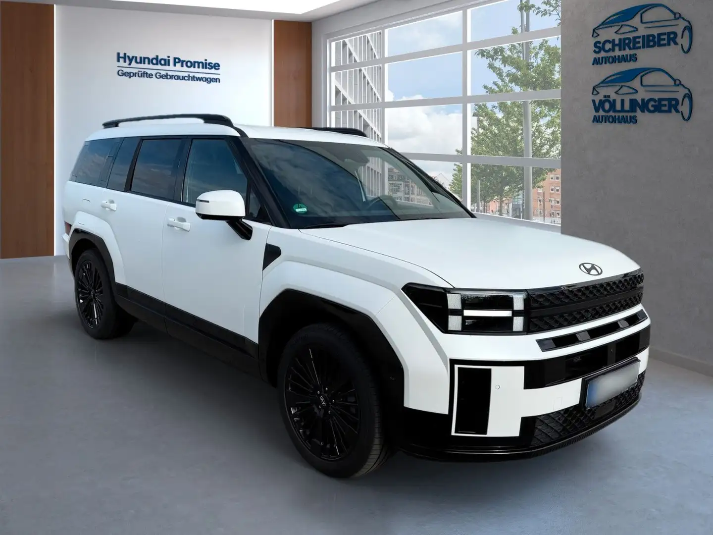 Hyundai SANTA FE 1.6 T-GDI Plug-In BLACKLINE 4WD 6-Sitze Weiß - 2
