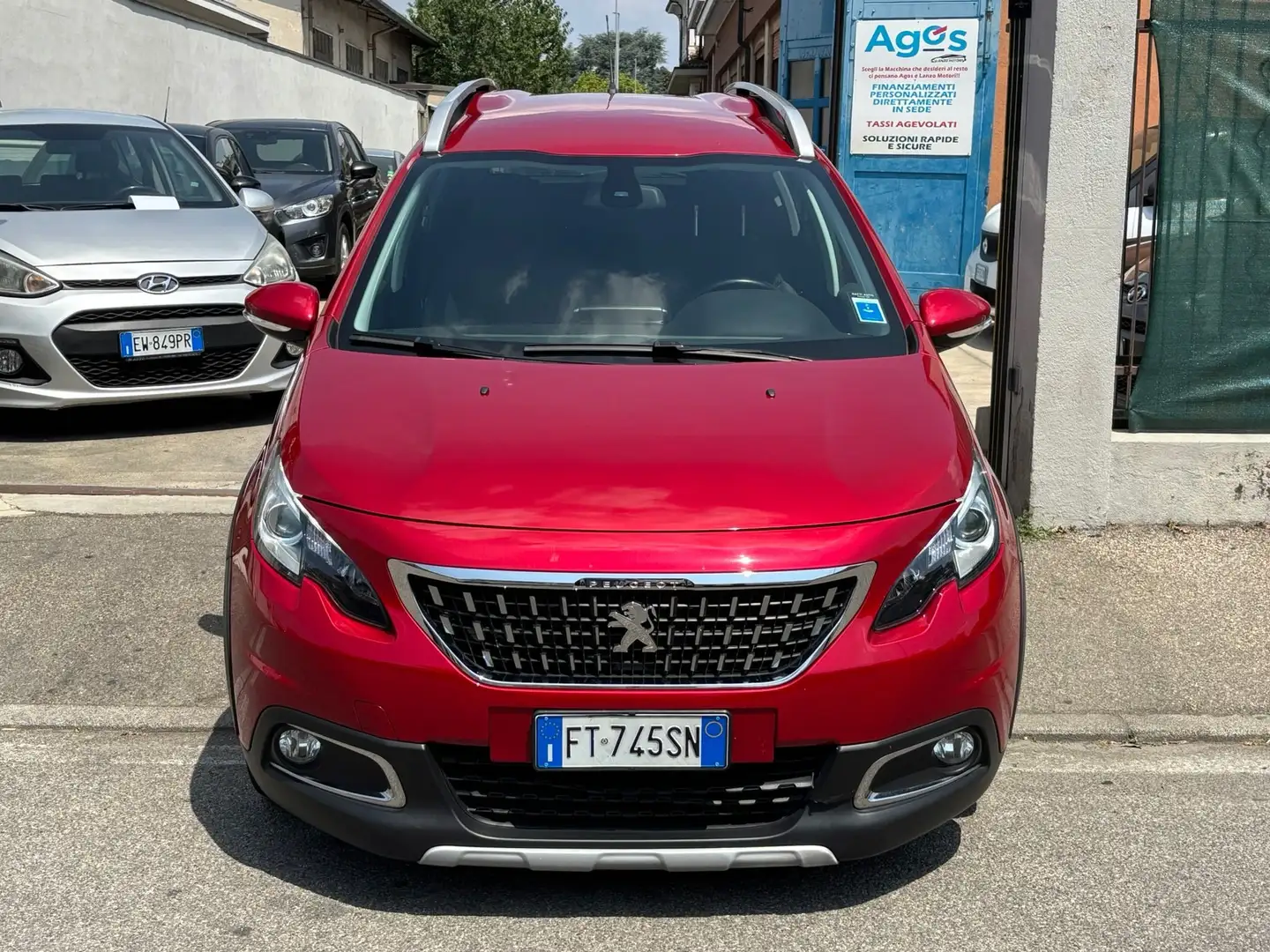 Peugeot 2008 *1.5 DIESEL*EURO 6*BLACK MATT* Rosso - 2