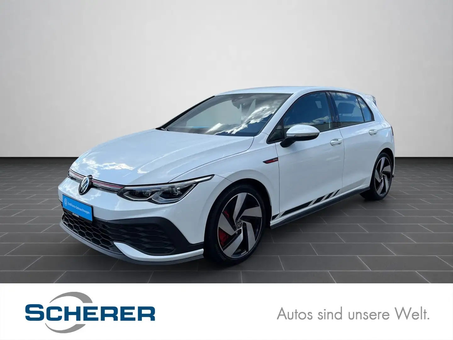 Volkswagen Golf GTI Golf VIII 2.0 TSI GTI Clubsport DSG NAVI/LED/Sit Weiß - 1