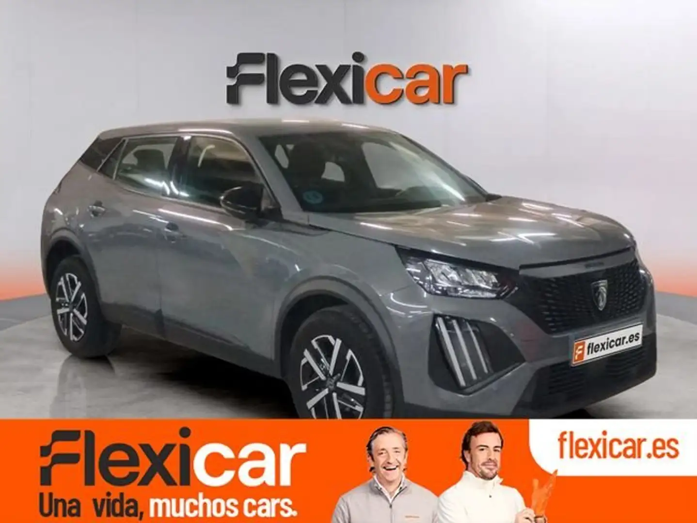 Peugeot 2008 1.2 PureTech S&S Active 100 Gris - 1