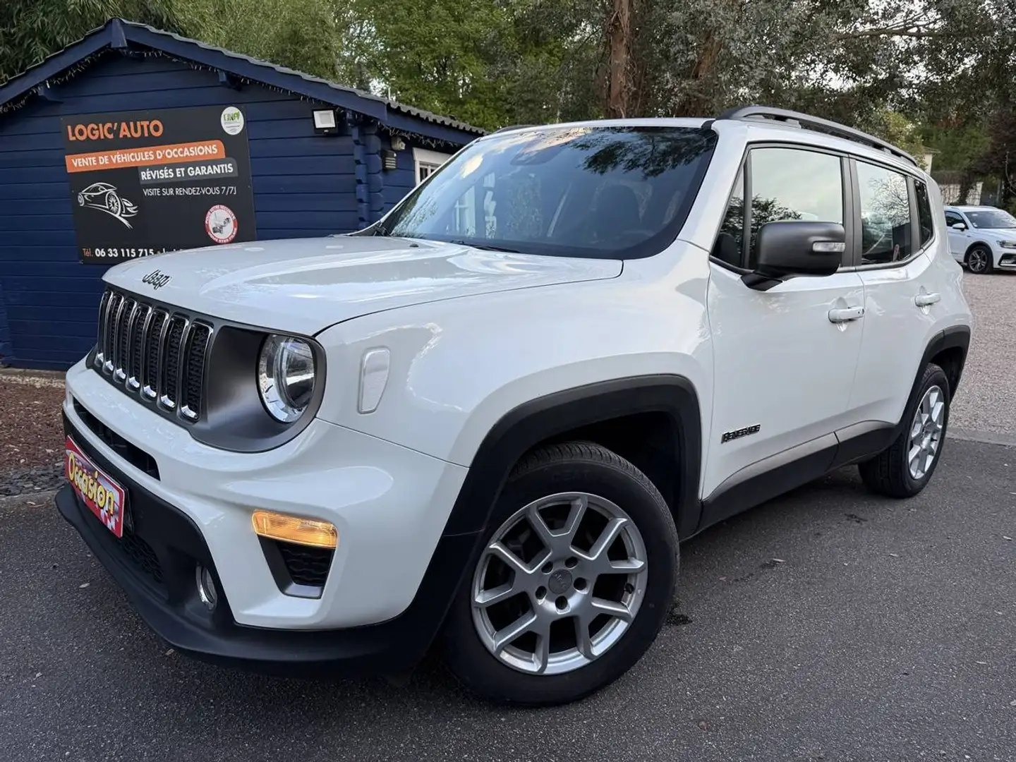 Jeep Renegade 1.0 GSE T3 120ch Limited Blanc - 1