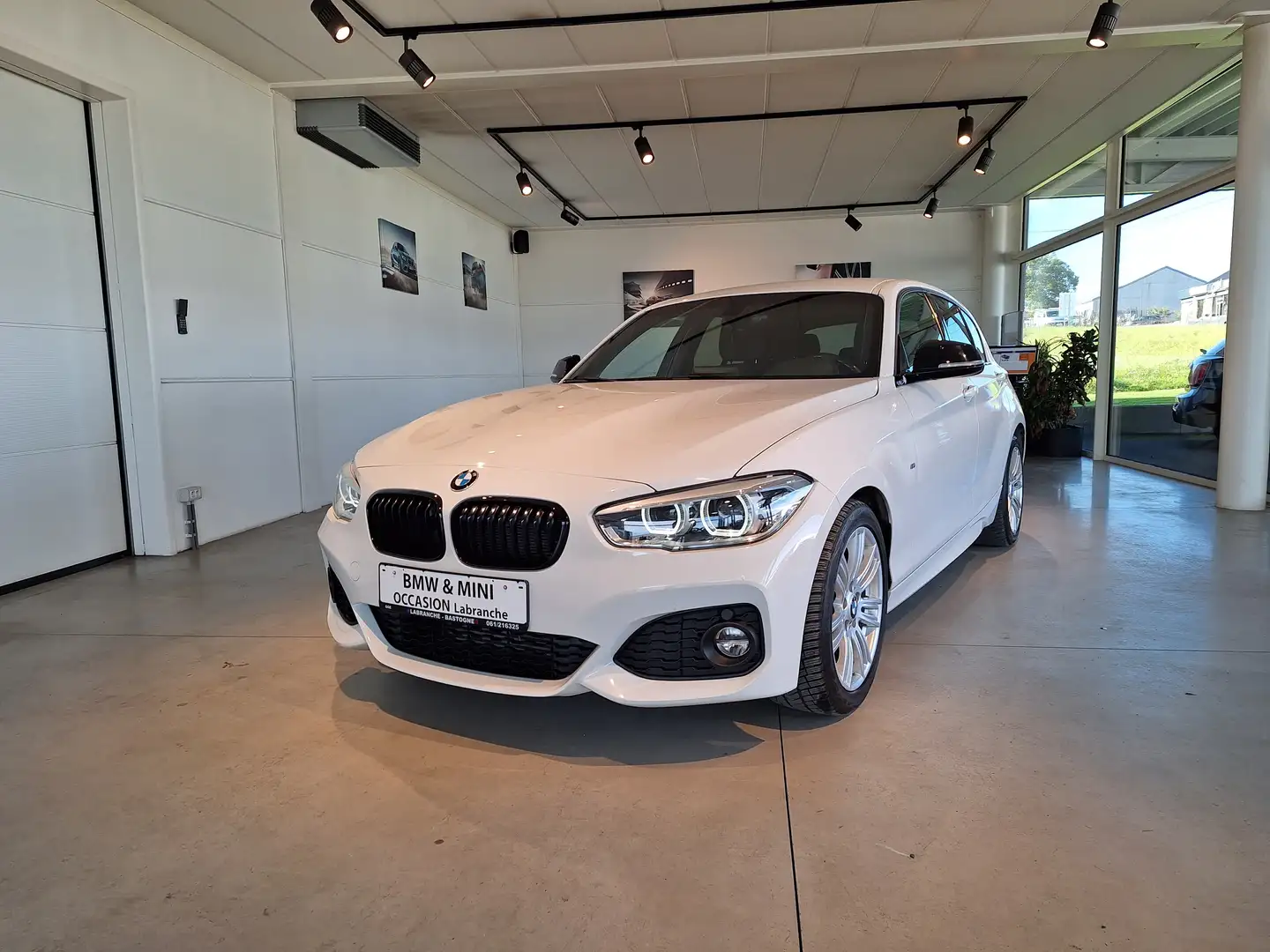 BMW 116 116d/PACK-M/GPS/CAPTEURS/BLUETTOTH Wit - 1