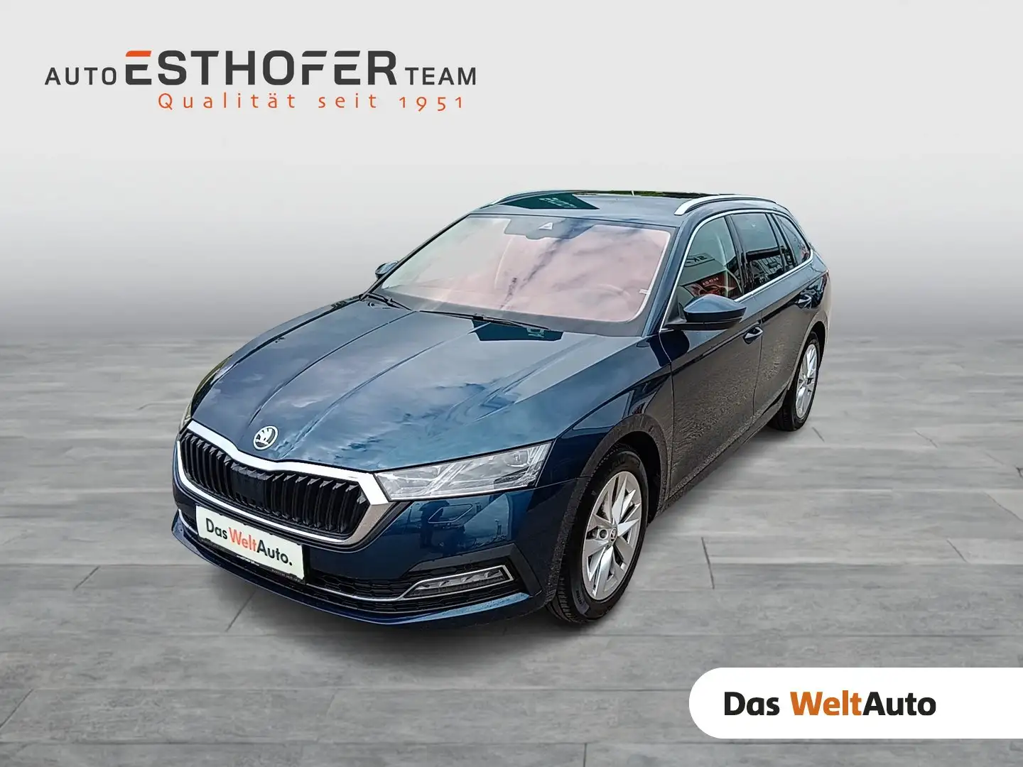Skoda Octavia 4x4 Style TDI DSG Blau - 1