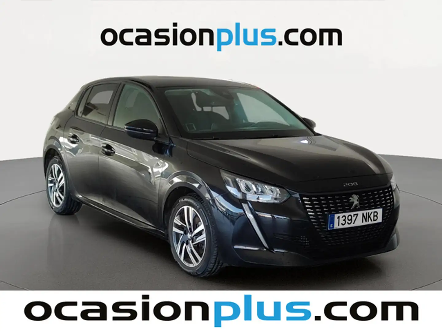 Peugeot 208 1.2 Puretech S&S Allure 100 Schwarz - 2