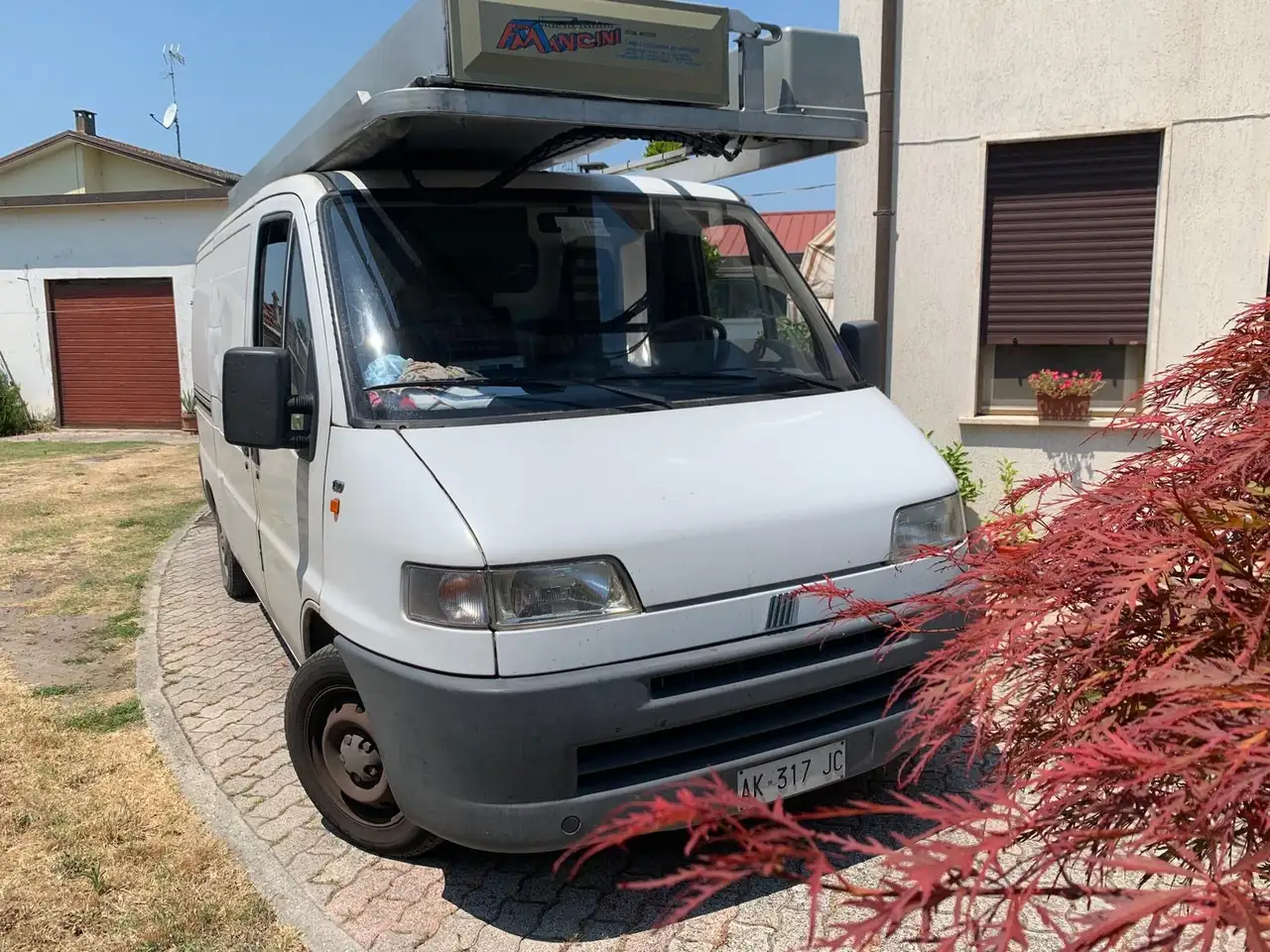 Fiat Ducato 1900 diesel tenda automatica mercato, foto 1