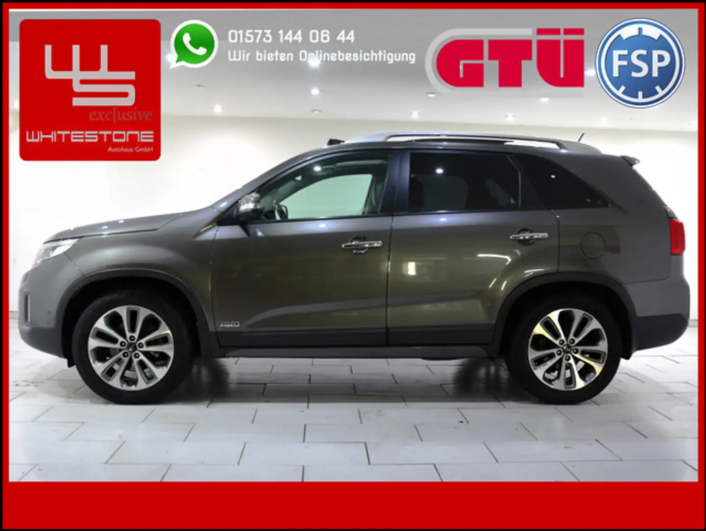 Kia Sorento Spirit 4WD Aut / 7 Sitze / Pano / AHK / Gris - 1