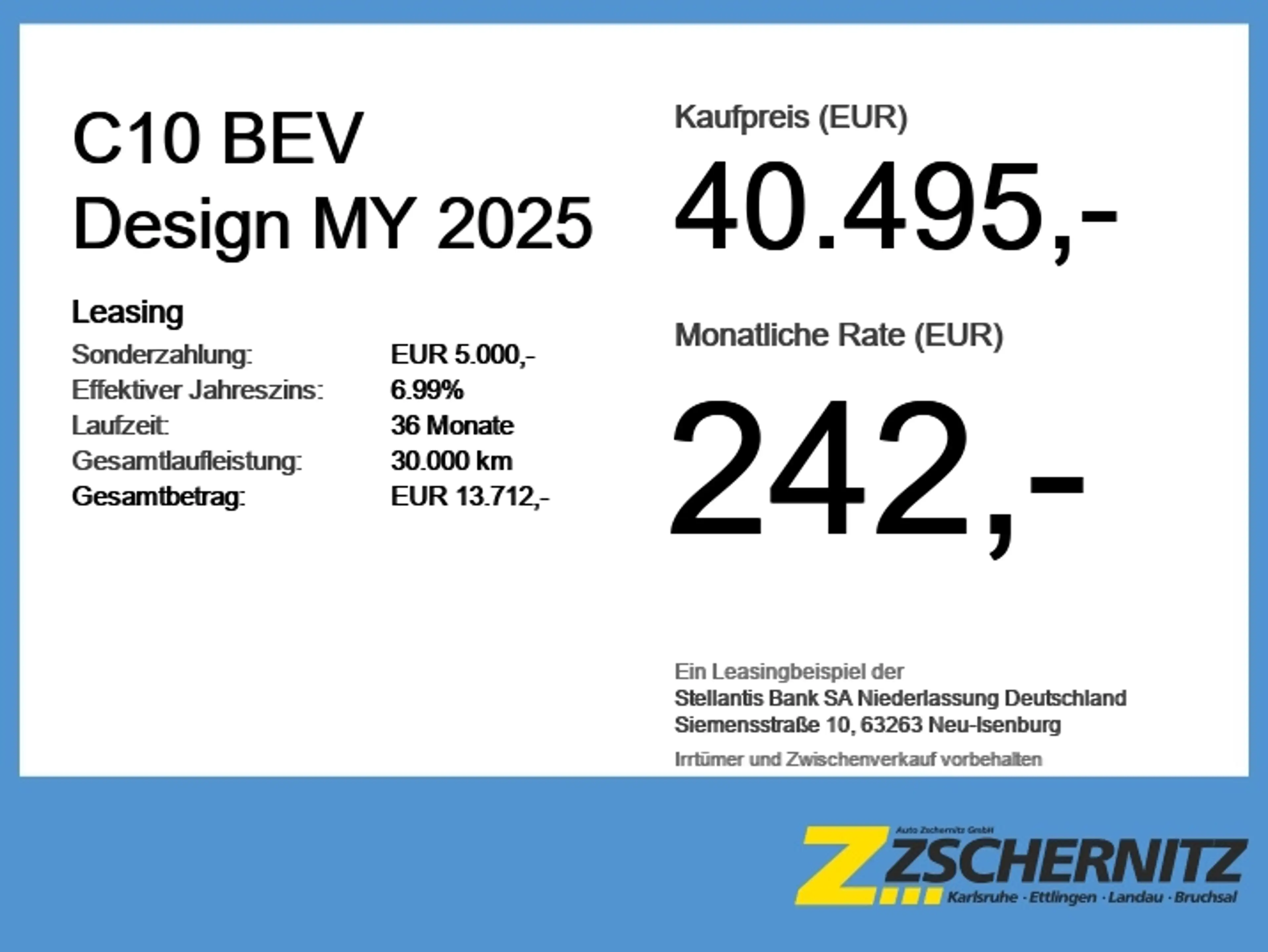 Leapmotor C10 BEV Design MY 2025 ACC LED NAVI Klima — photo 6