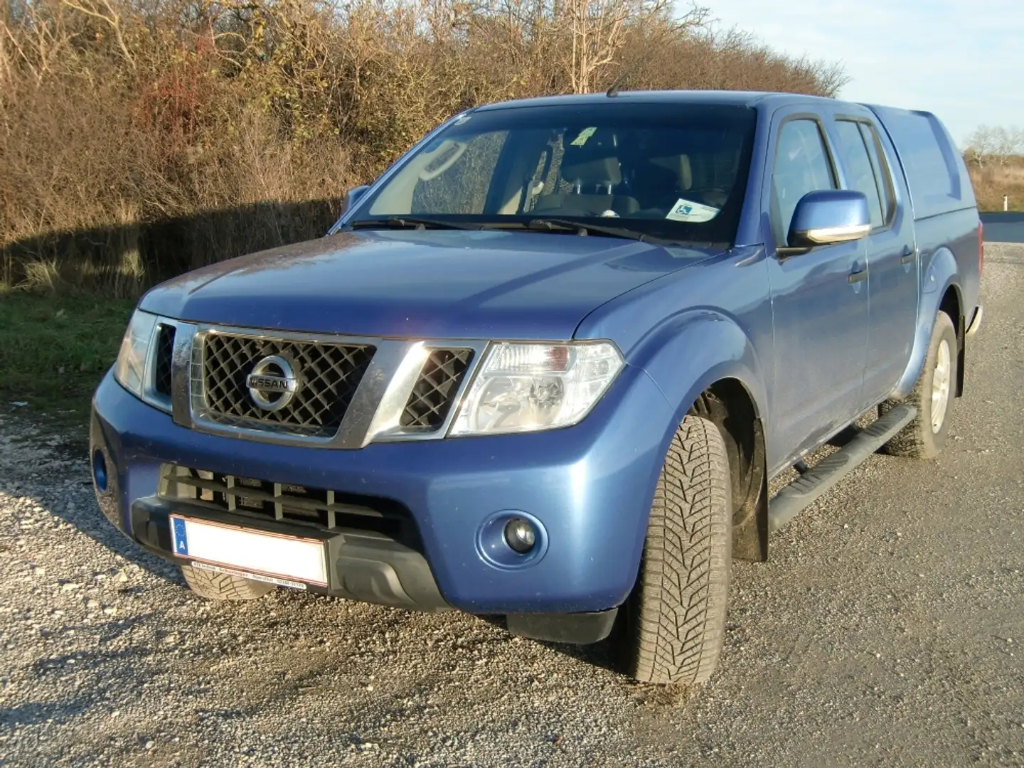 Nissan Navara SE Automatik, Pickup, Doppelkabine, Hardtop, 1.Besitz Blau - 1