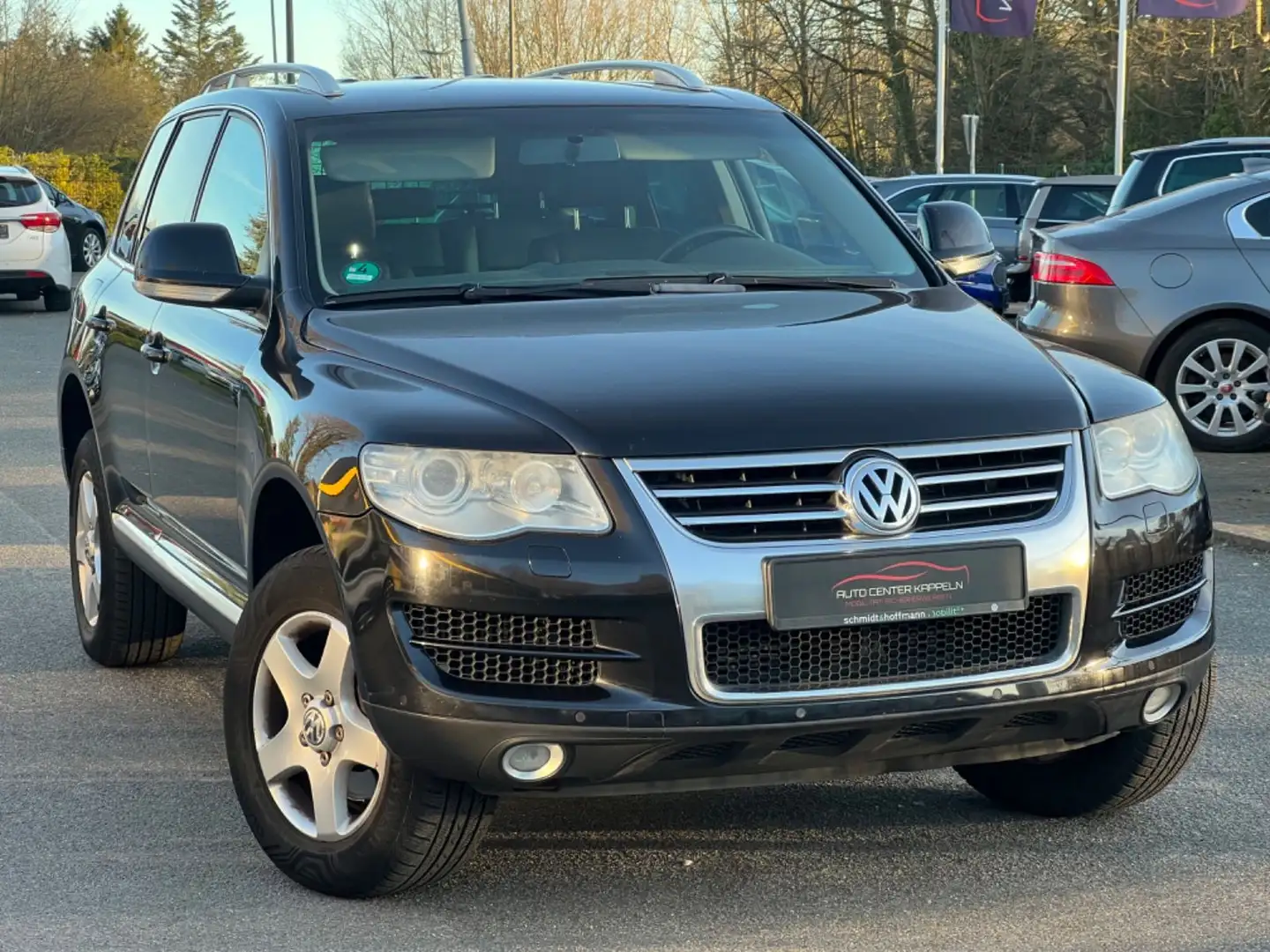 Volkswagen Touareg 3.0 TDI V6 (NAVI-Automatik-Leder-2 Hand) Negro - 1