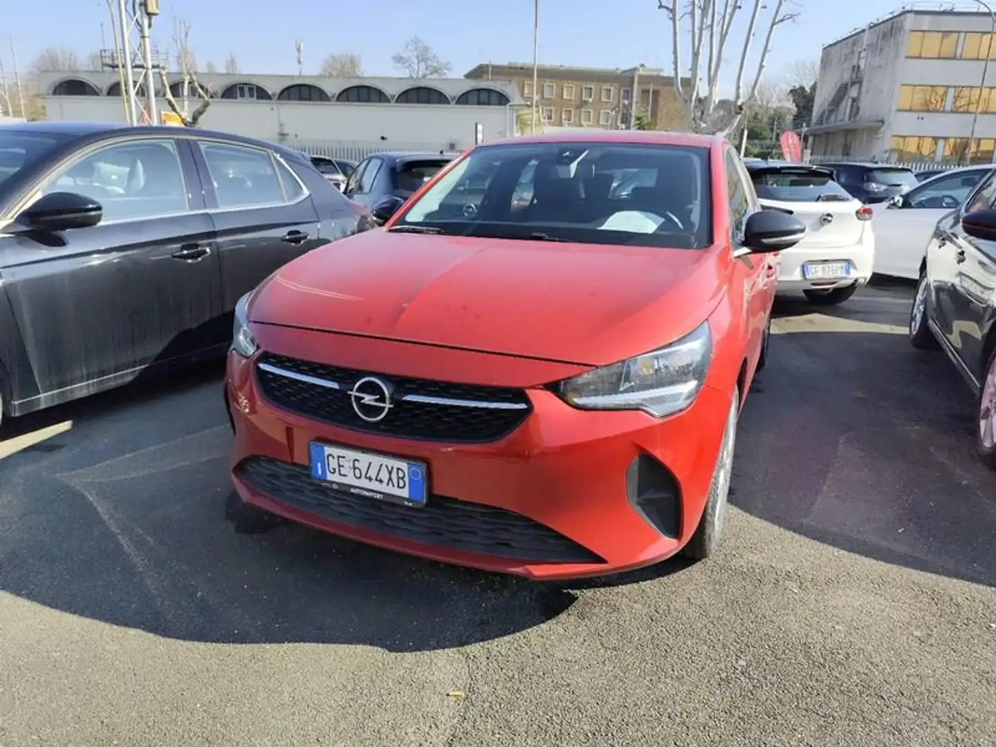 Opel Corsa 1.2 Edition + retrocamera pack Rosso - 1