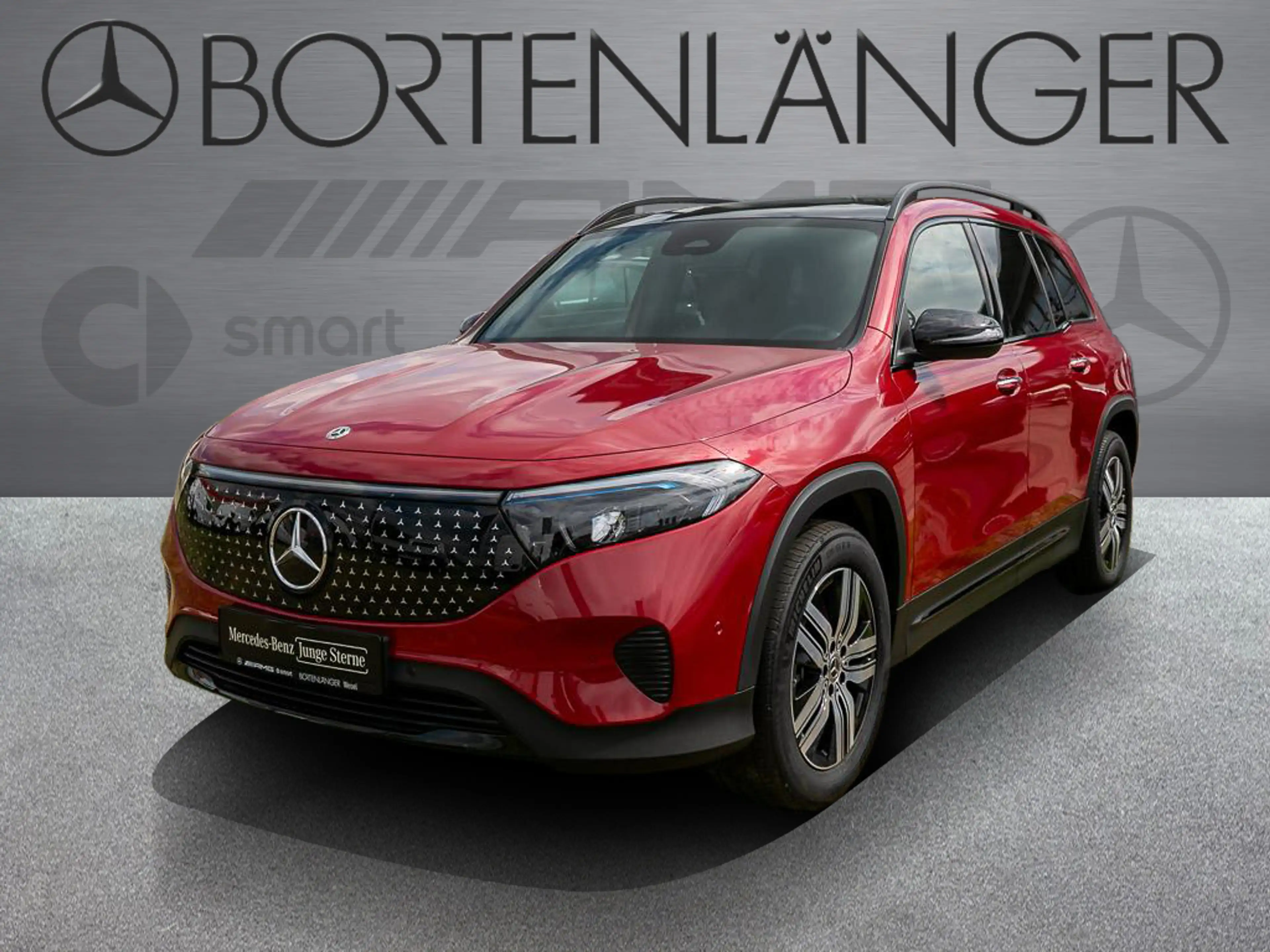 Mercedes-Benz EQB 250 + Electric Art PLUS Pano Red Night LED Kamera — photo 11
