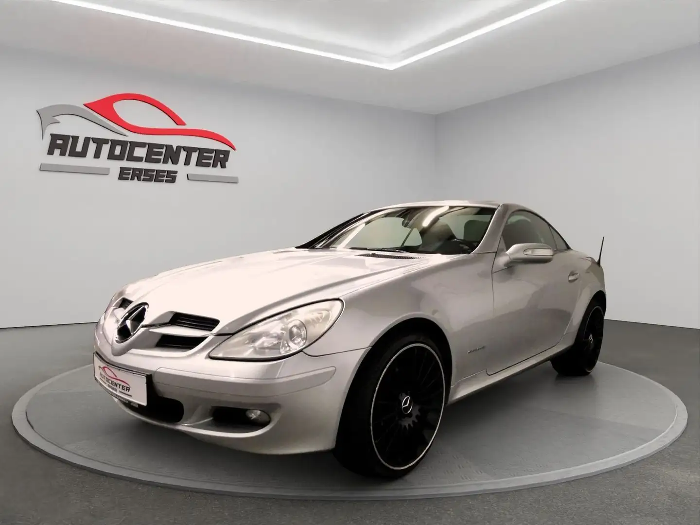 Mercedes-Benz SLK 200 Kompressor Leder SHZ 19" Alus Zilver - 2