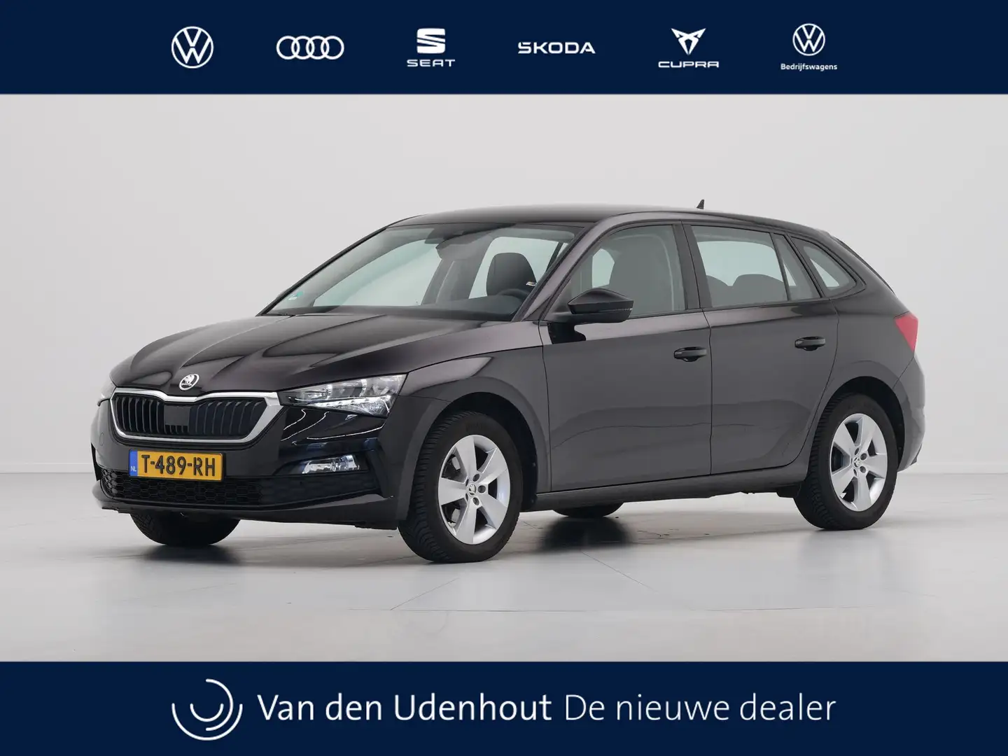 Skoda Scala 1.0 TSI 110pk Ambition Navi via App Airco Cruise L Noir - 1