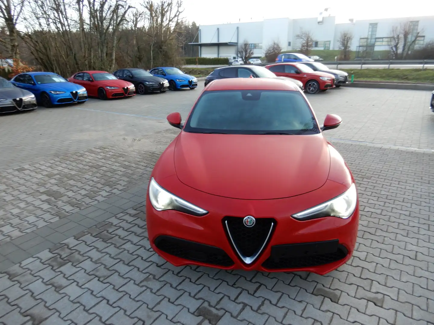 Alfa Romeo Stelvio Super 2.0 T 280 PS AT8 Q4 Leder Navi 21 Zoll Rot - 2