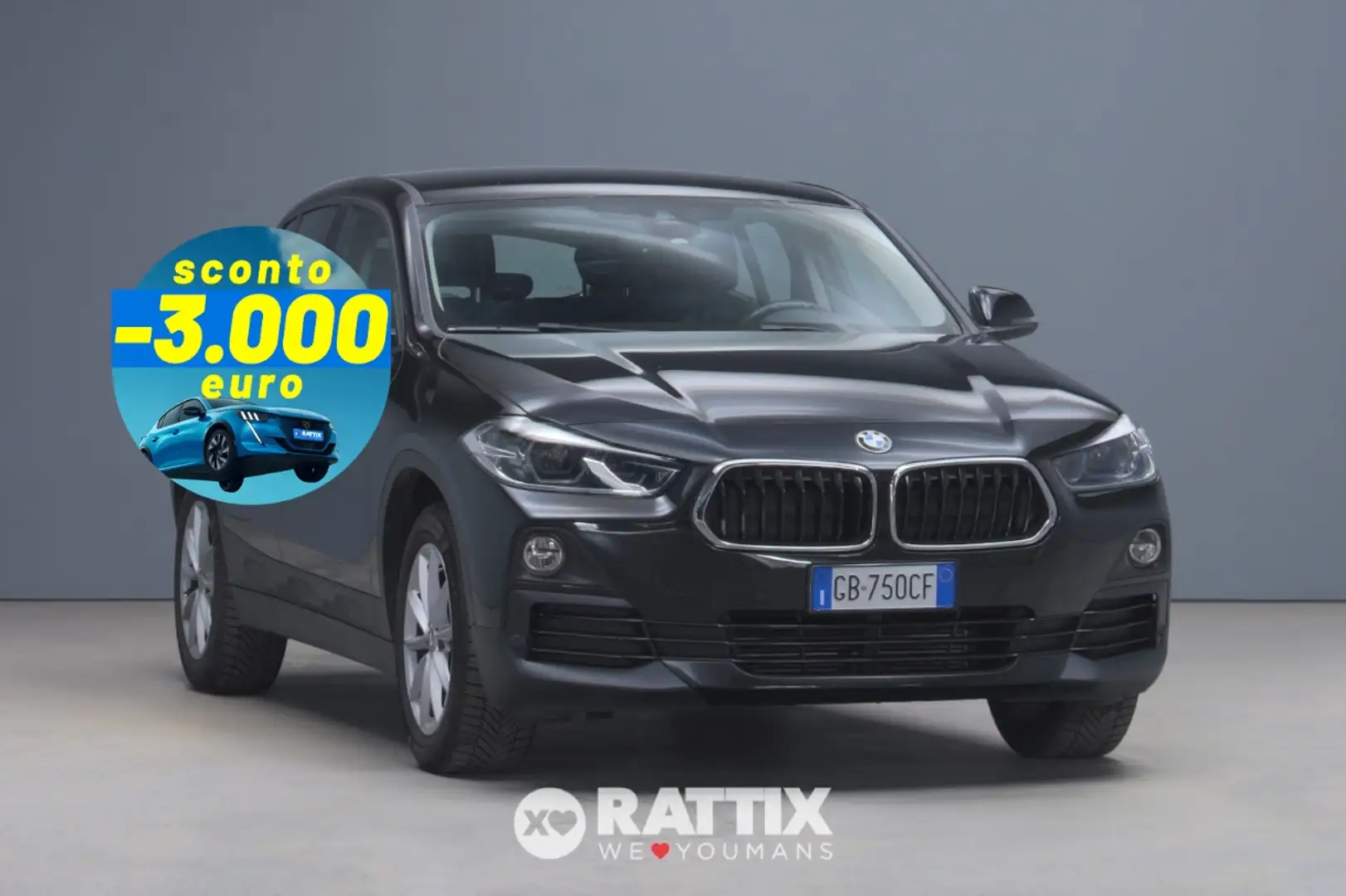 BMW X2 16d 1.5 116CV Business X sDrive Nero - 1