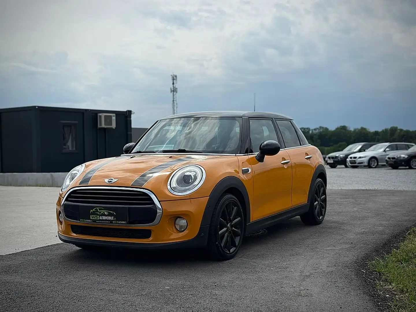 MINI Cooper Rück/Teilleder/1.Besitz Orange - 1