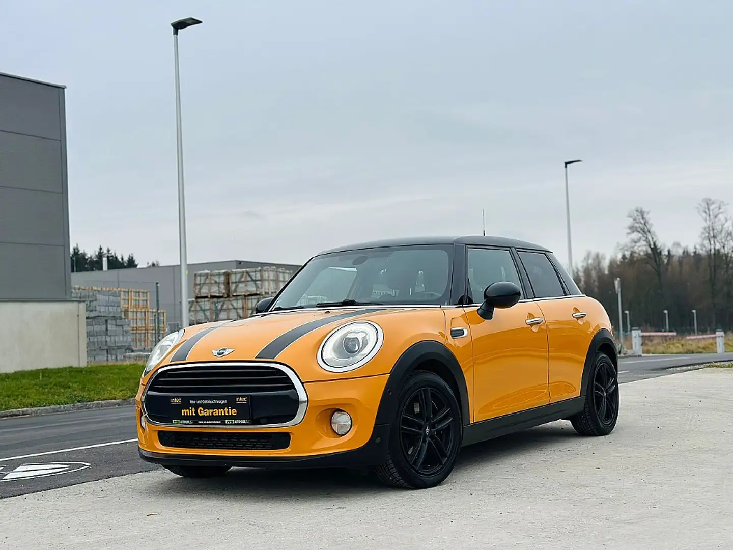 MINI Cooper Rück/Teilleder/1.Besitz Orange - 2