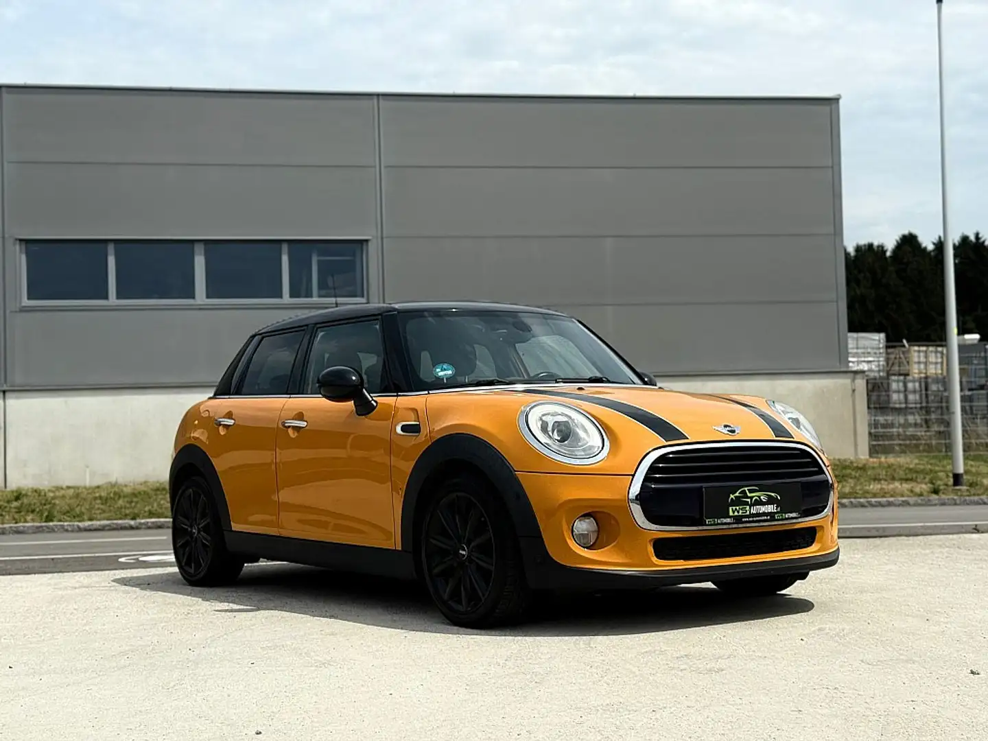 MINI Cooper Rück/Teilleder/1.Besitz Orange - 2