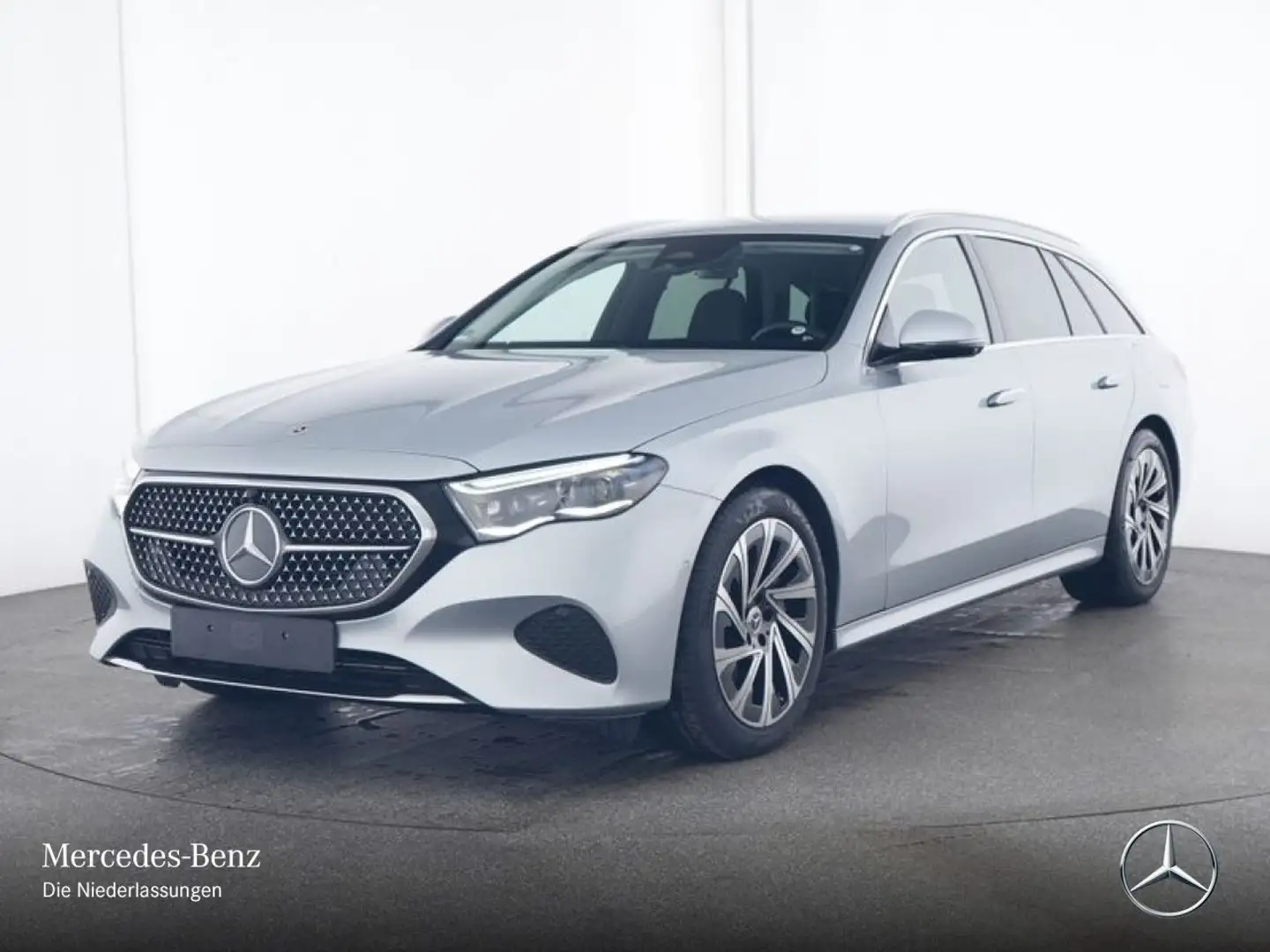 Mercedes-Benz E 300 de T Hybrid Avantgarde 360° Distr. AHK PTS Silber - 2