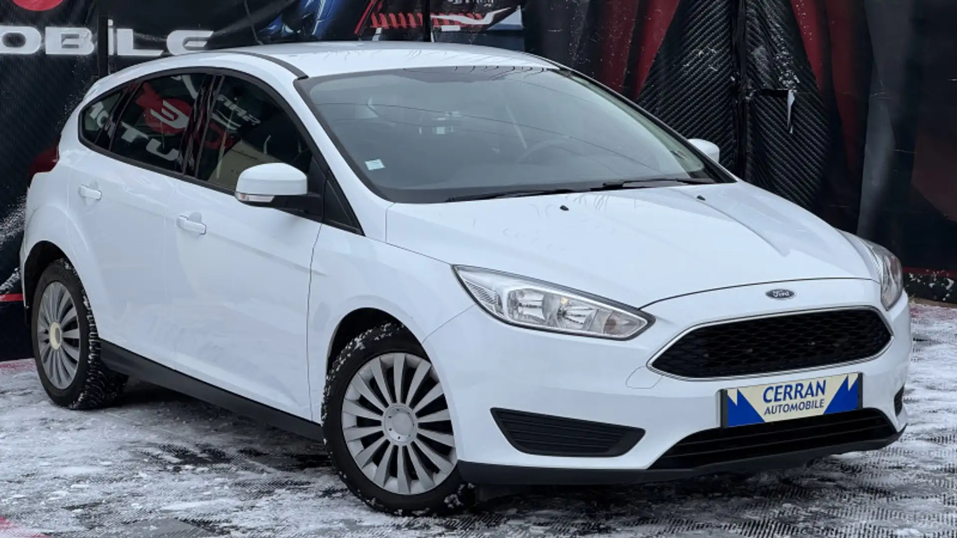 Ford Focus 1.5 TDCI 95CH STOP\u0026START TREND Blanc - 2