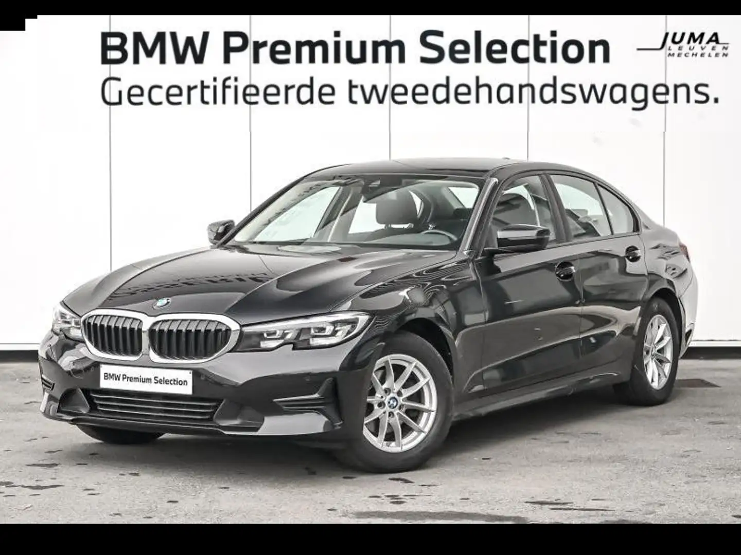 BMW 318 d Berline - Automaat Zwart - 1