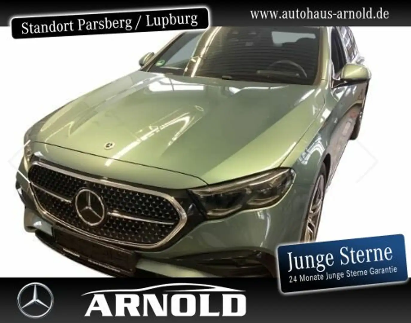 Mercedes-Benz E 300 E 300 T de 4M AMG Line Distronic AHK 360° Memory Silber - 1