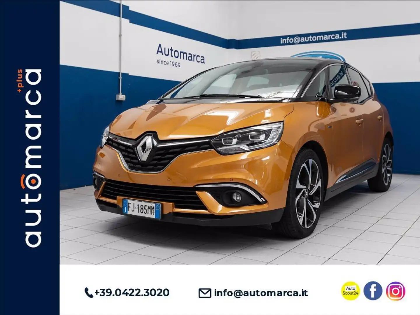 Renault Scenic 1.6 dci energy Bose 160cv edc Naranja - 1