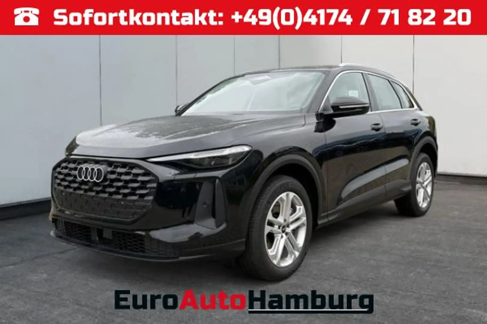 Audi Q5 quattro+AHK+ACC+RFK+19""ALU+NAVI TFSI Quatt... Zwart - 1