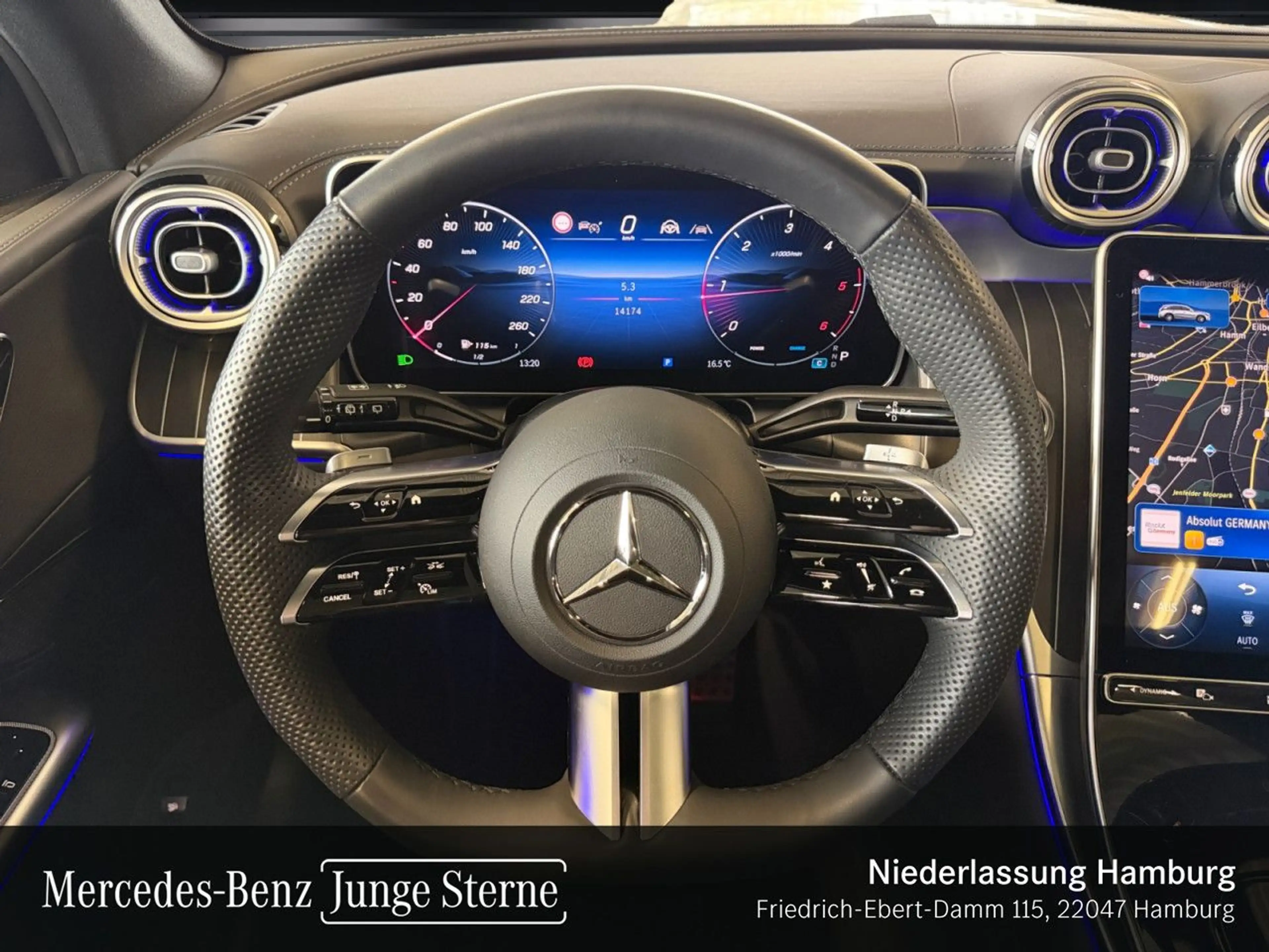 Mercedes-Benz GLC 450 d 4M AMG+NIGHT+PANO+360+AHK+KEYLESS+9G — photo 14