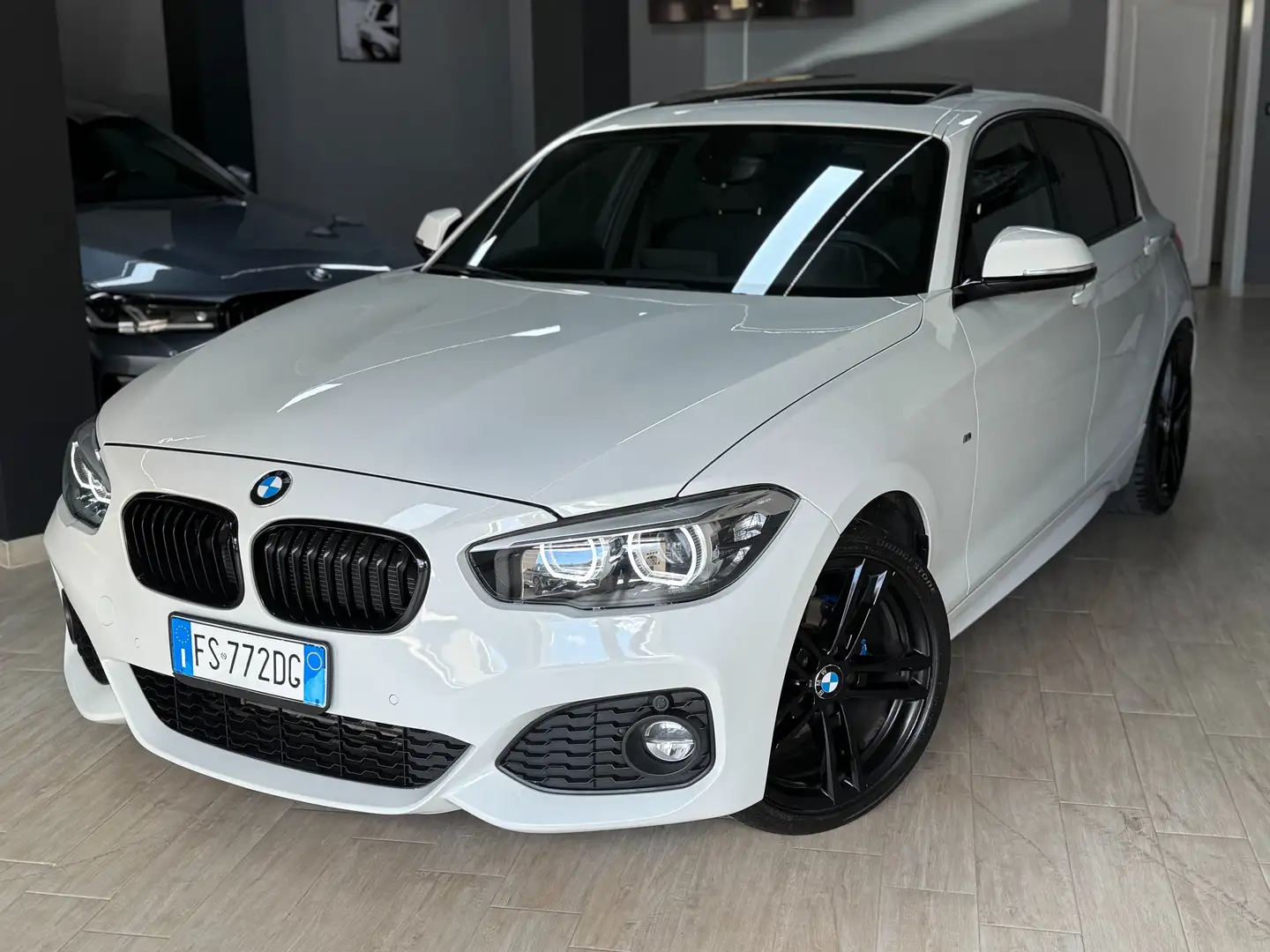 BMW 114 Serie 1 Msport 5p Blanc - 1