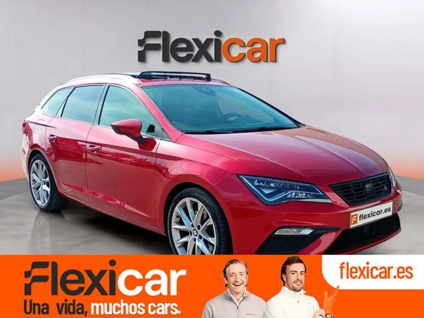 SEAT Leon ST 1.5 EcoTSI S&S FR Fast Edition 150 Rojo - 1