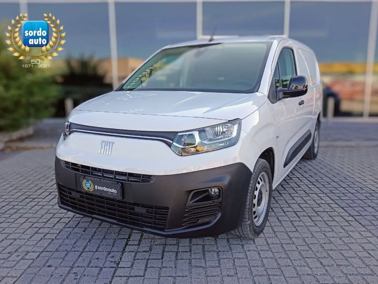 Fiat Doblo 1.5 BlueHdi 100CV PL-TN Van Bianco - 1
