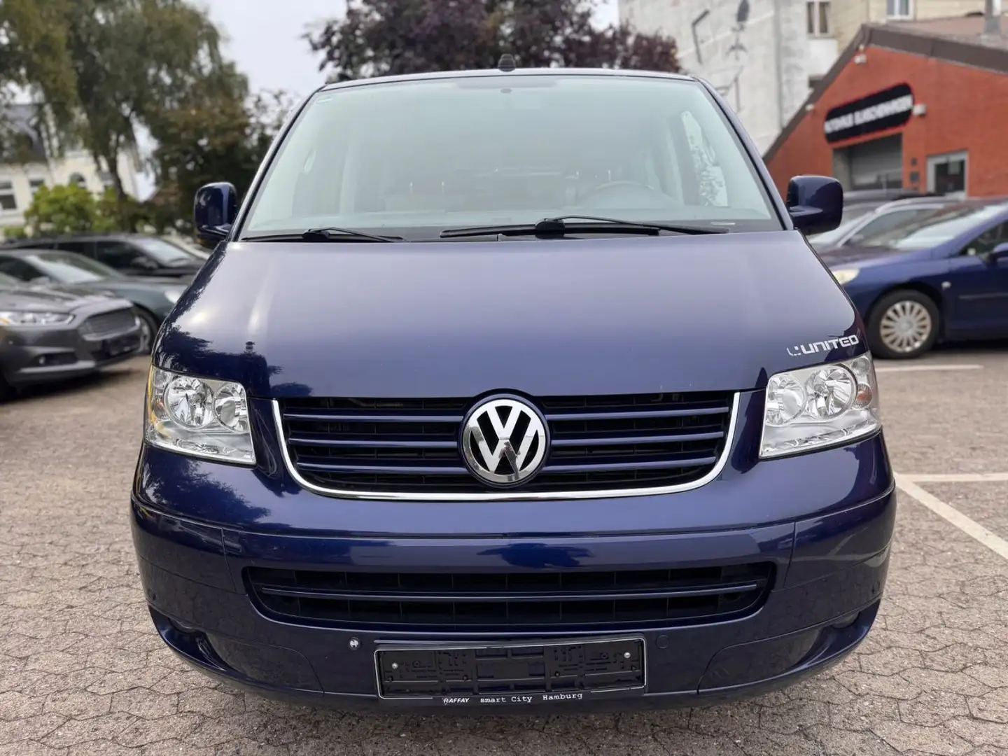 Volkswagen T5 Transporter T5 Multivan 2.5TDI United'2xS-Tür'El.SD'PDC'7SI' Blau - 2