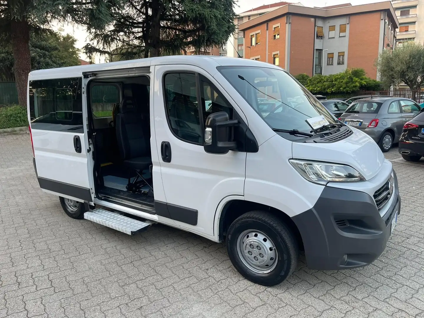 Fiat Ducato 2.3 150CV **TRASPORTO DISABILI 8 Posti *EURO 6 Bianco - 2