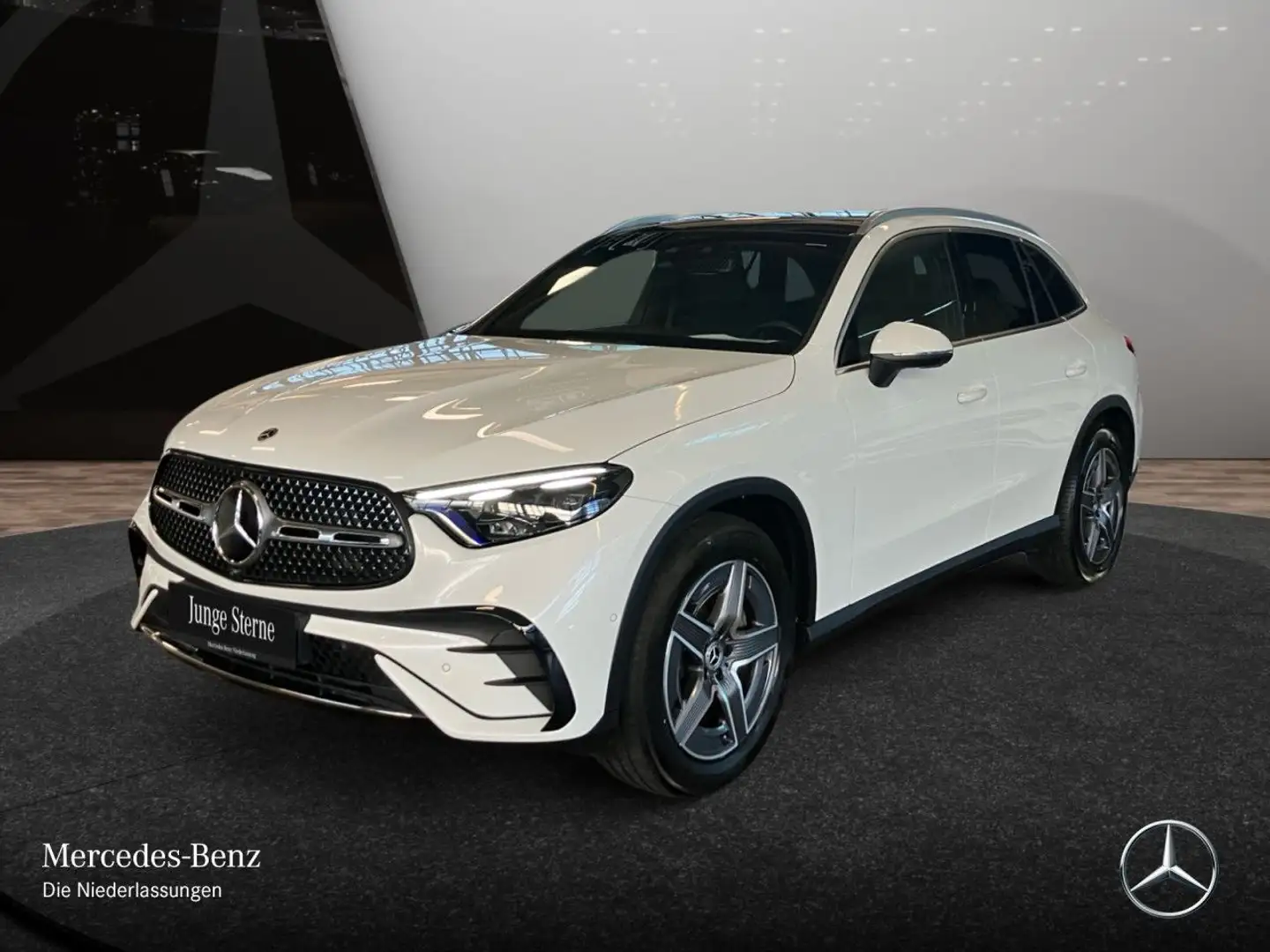 Mercedes-Benz GLC 450 d 4M AMG+PANO+360+AHK+KEYLESS+9G Weiß - 2