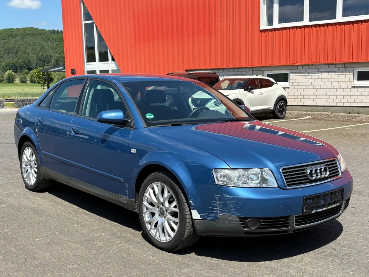 Audi A4 Bleu - 1