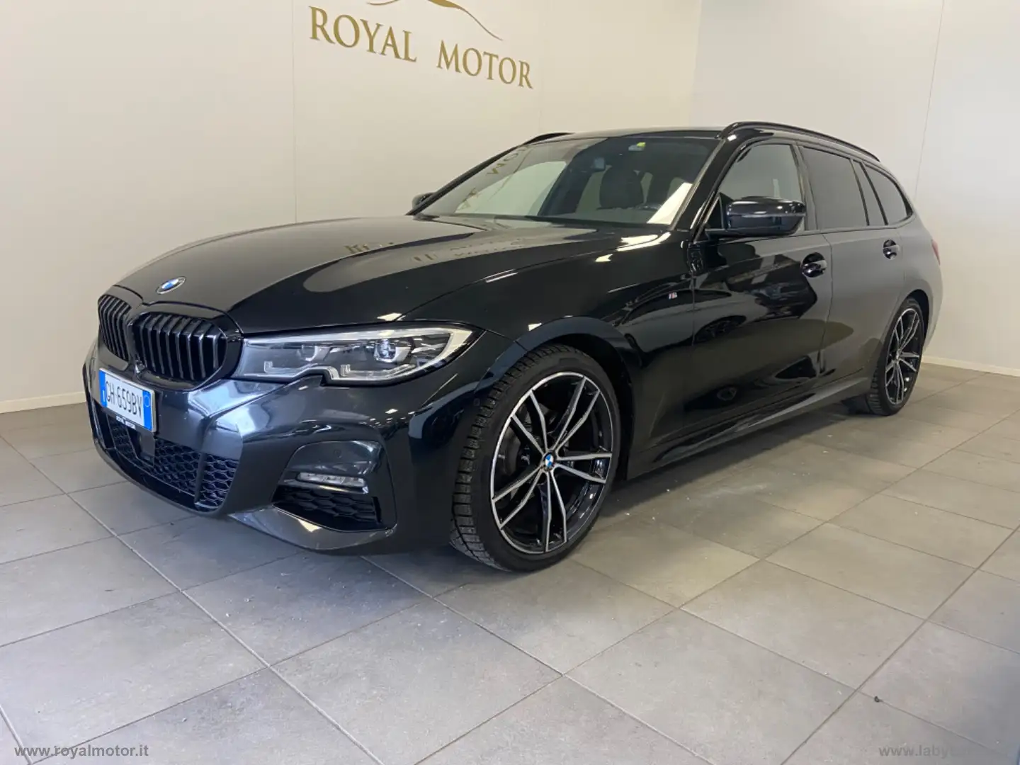 BMW 320 320d 48V Touring Msport Schwarz - 1