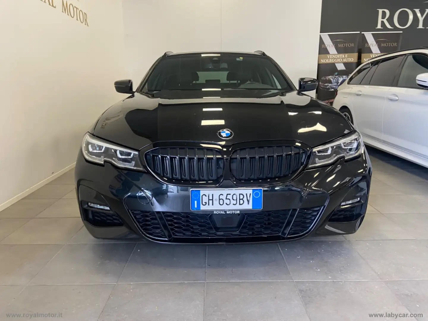 BMW 320 320d 48V Touring Msport Nero - 2