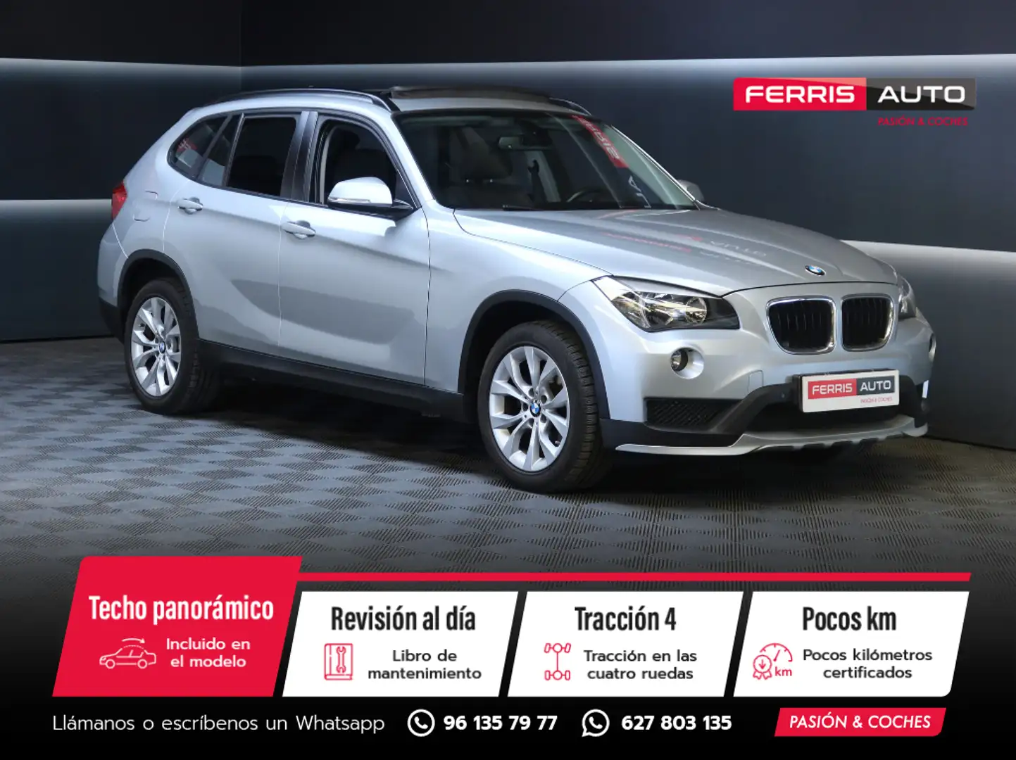 BMW X1 xDrive 20i Gris - 1